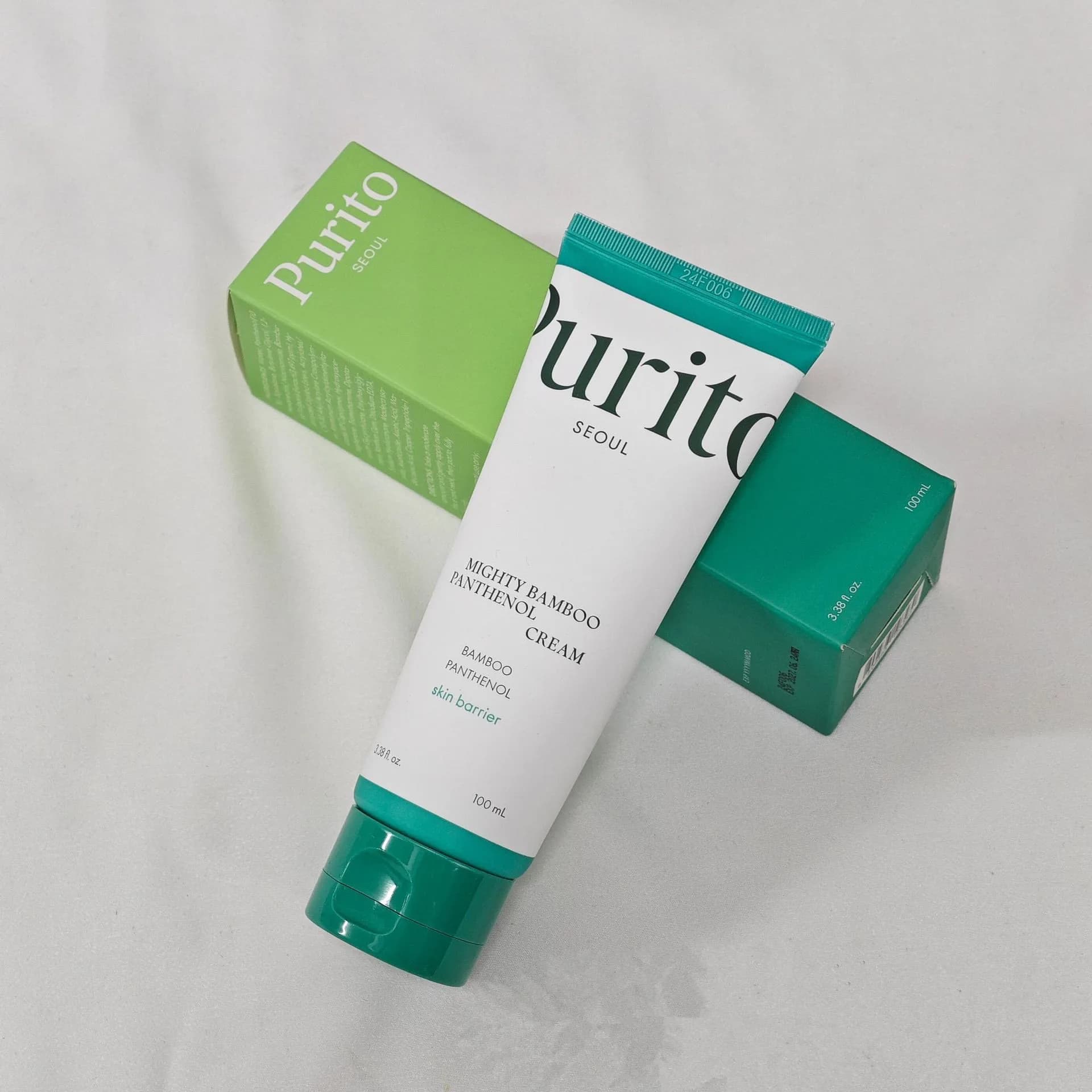 Pure Bamboo Pantheon Cream Seoul Mighty Bamboo 100ml - Lenitiva e Hydratante, Repair Cutanea Barrier, Reduced Subtle Lines and Rughe