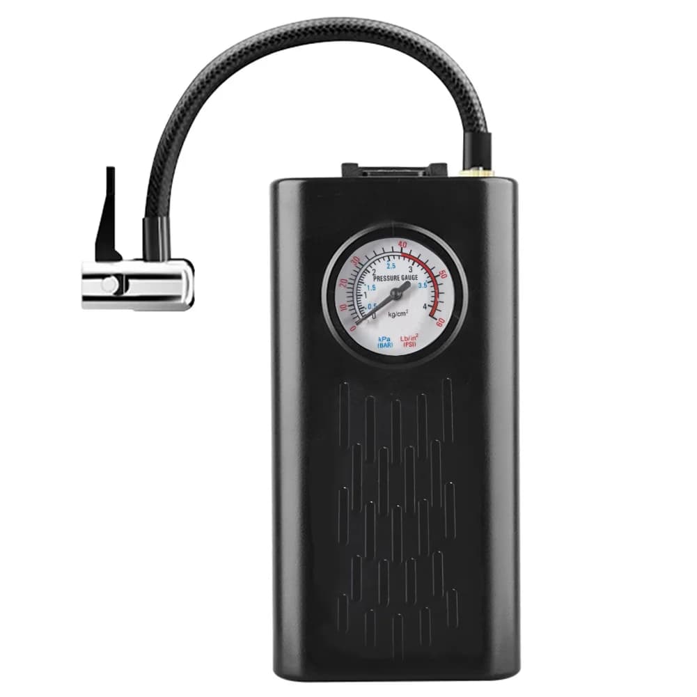 Gonfiatore per Pneumatici Moto con Ricarica USB, Pompa Portatile Multifunzionale Elettrica per Moto, Auto e Biciclette