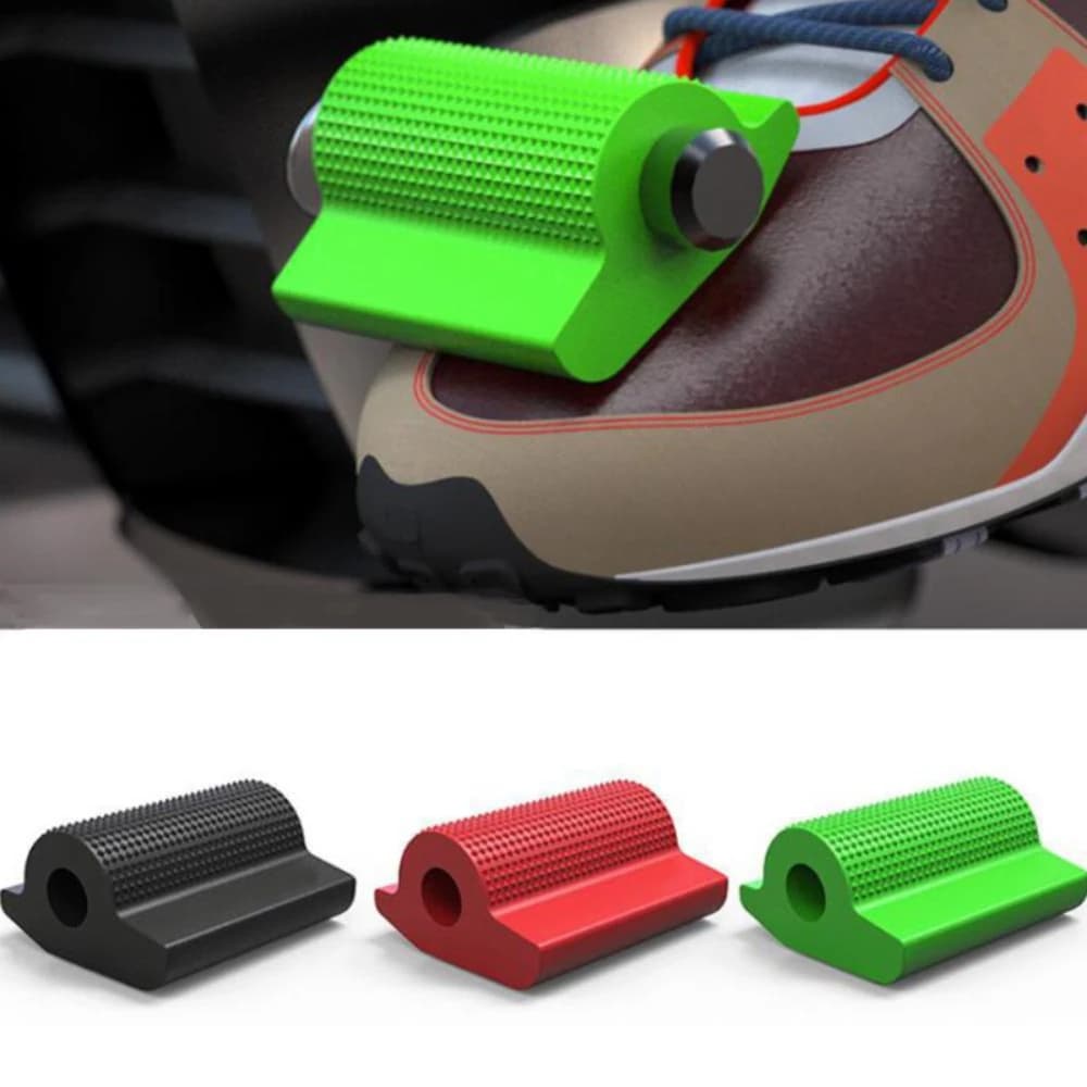 [Antiscivolo] Protezione per scarpe cambio moto Copri leva cambio in gomma | Copertura in gomma antiscivolo e resistente