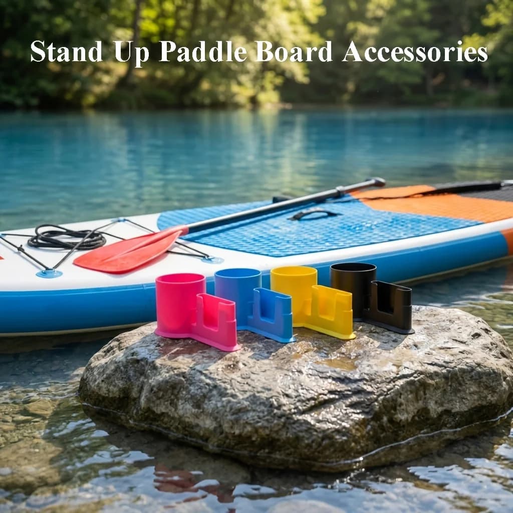 1Pc Cup & Phone Holder for Surfboard, SUP and Kayak, Non-Slip Beverage Holder, Stand Up Paddle Board Accessories