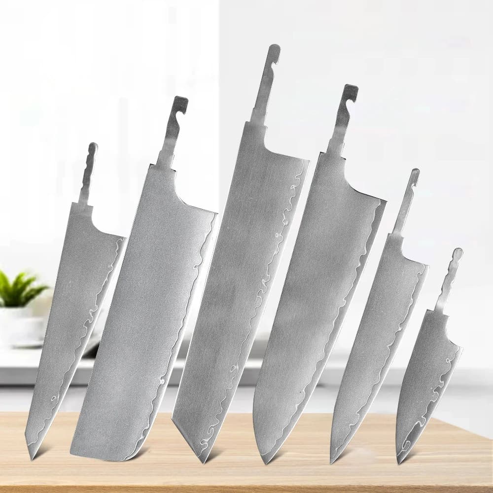 Japanese Chef's Knives Forged in Hand DASHWAY, Full Stainless Steel Blade 3 Sheets, Kitchen Knife Fai-da-Te, Craft knife