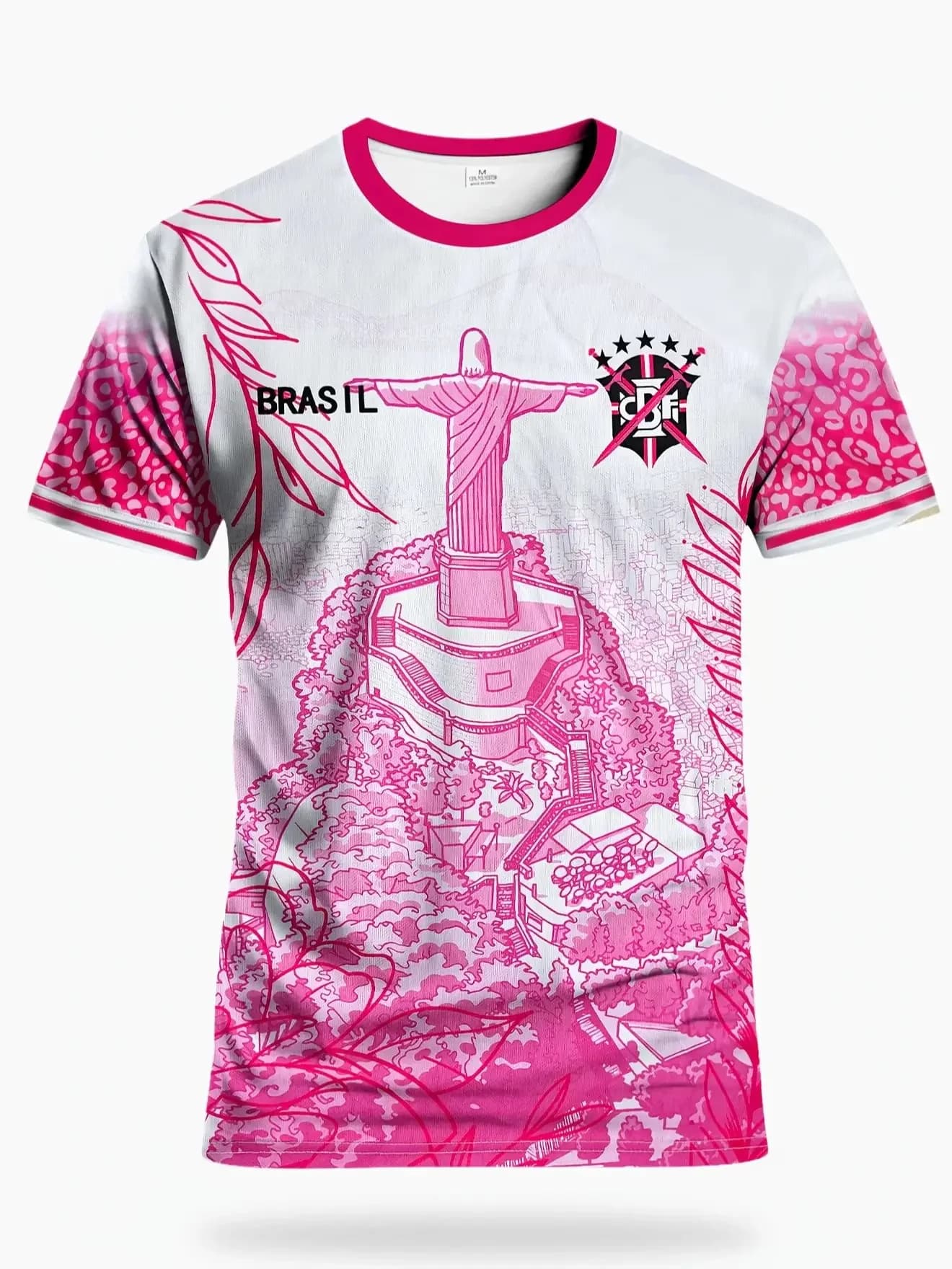 Ultimo Modello 2026 Abbigliamento Sportivo Brasiliano Stampato in 3D per Esterni, Maglietta a Maniche Corte con Collo Rotondo, Asciugatura Rapida per Allenamento Estivo Bambini