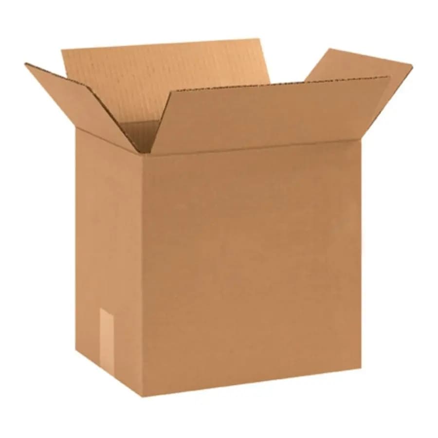 Small shipping boxes 12L x 9W x 12H, 25 pack, corrugated cardboard for moving, postal shipments, packaging, packaging and storage