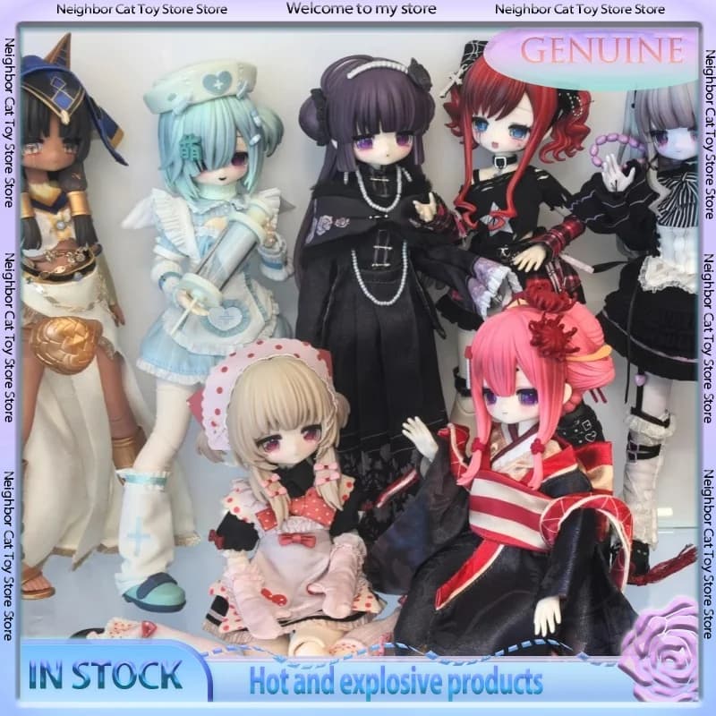 New In Stock Heart Of Darkness Series Special Six Bjd Blind Box Movable Doll Cute Trendy Toy Figurine Desktop Ornament Gift
