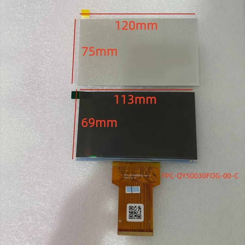 Original FPC-QY50030FOG-00-C Version Using Lcd Display Screen Polarized Thermal Insulation Glass Projector Accessories