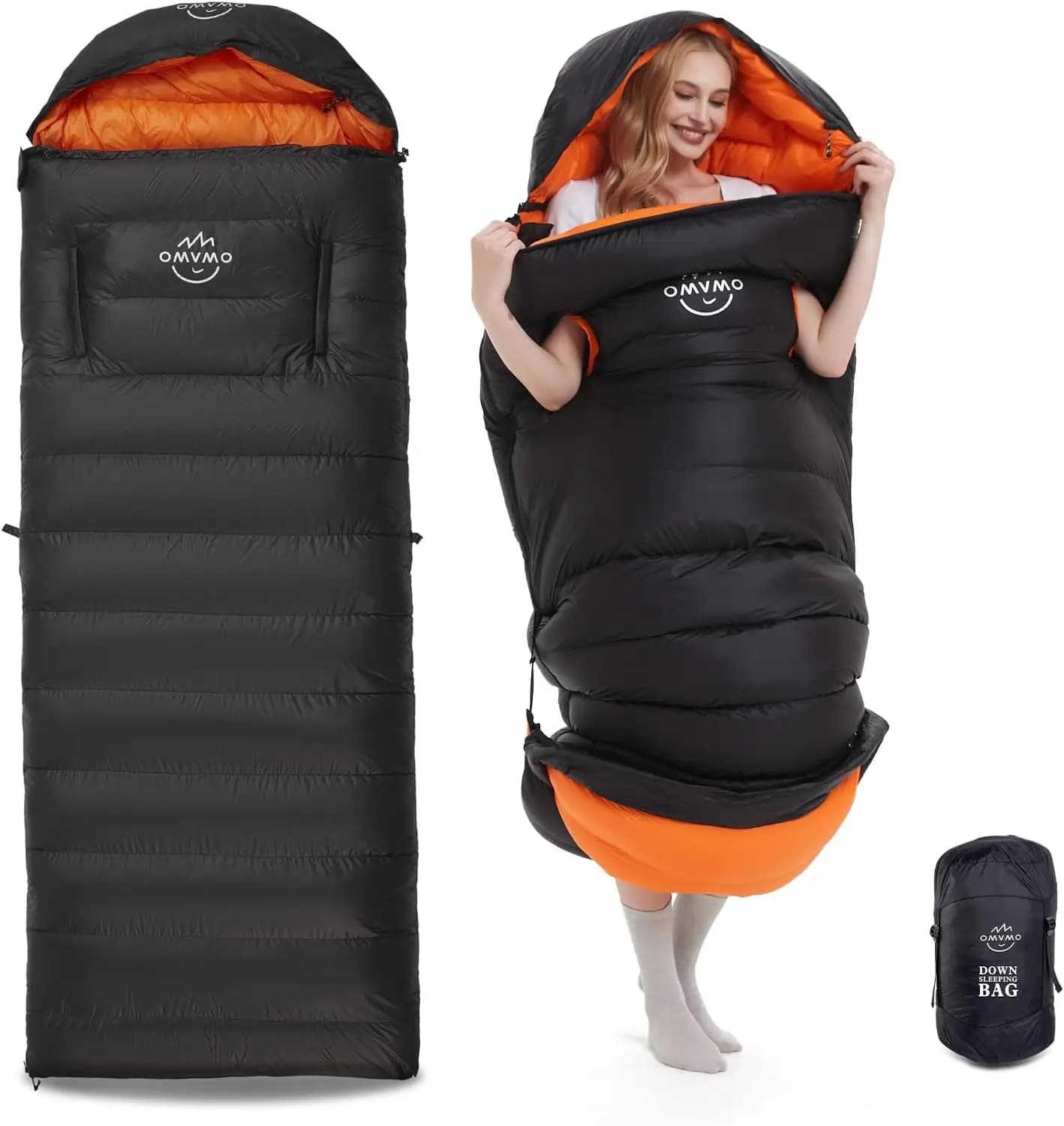 Plunge to Pelo Ultraleggero 4 Seasons for Adults with Arm holes, Wearable for Camping and Hiking