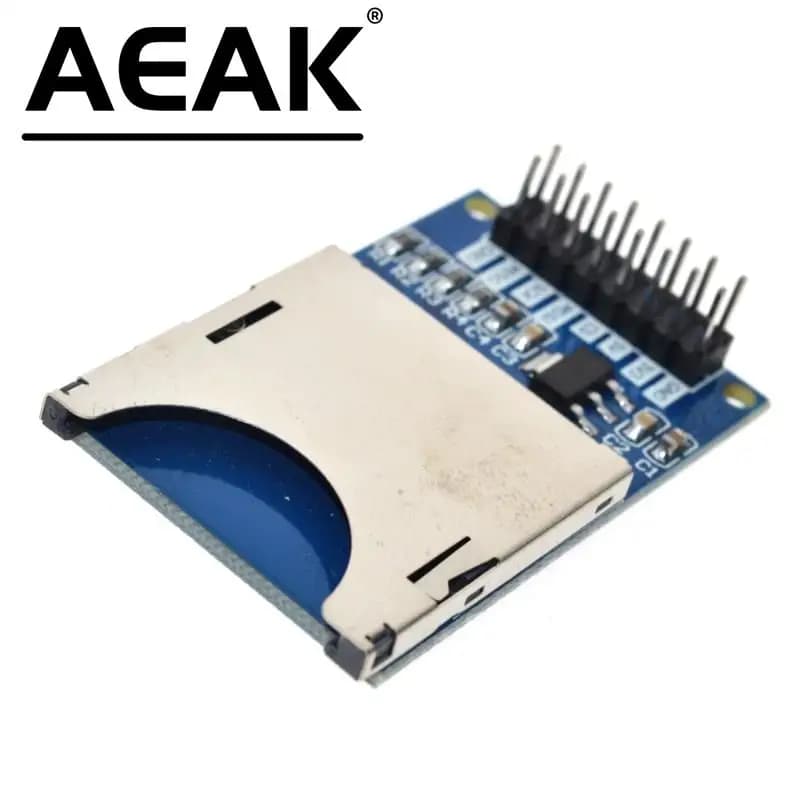 Modulo di lettura e scrittura Modulo scheda SD Slot Socket Reader ARM MCU per arduino Starter Kit fai da te Modulo scudo di memoria scheda TF