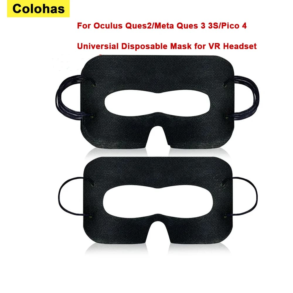 100/50 Pack VR Eye Mask Cover hygiene mask for disposable eyes sweat protection for breathable face for Oculus Quest 3/2 Pico 4 PSVR2 HTC
