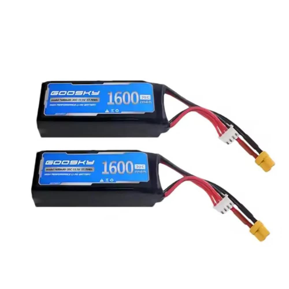 Originale GOOSKY E2 E2S GPS UH-1Y 3D RC Elicottero UH-1Y Venom Batteria per elicottero 3S 11.1V 1600MAH 30C 17.76Wh Lipo Batteria