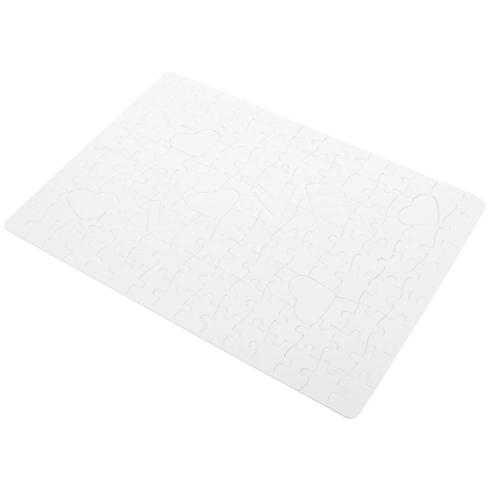 Set di Puzzle a Tema Amore per Sublimazione, Pezzi di Puzzle Vuoti per Matrimoni, Compleanni, Attività in Classe, Puzzle per Sublimazione