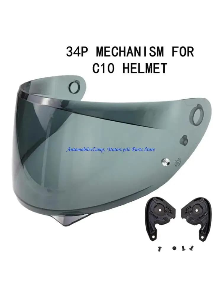 Lower support base for H7BD helmets Quick mounting for C10 2x stopper