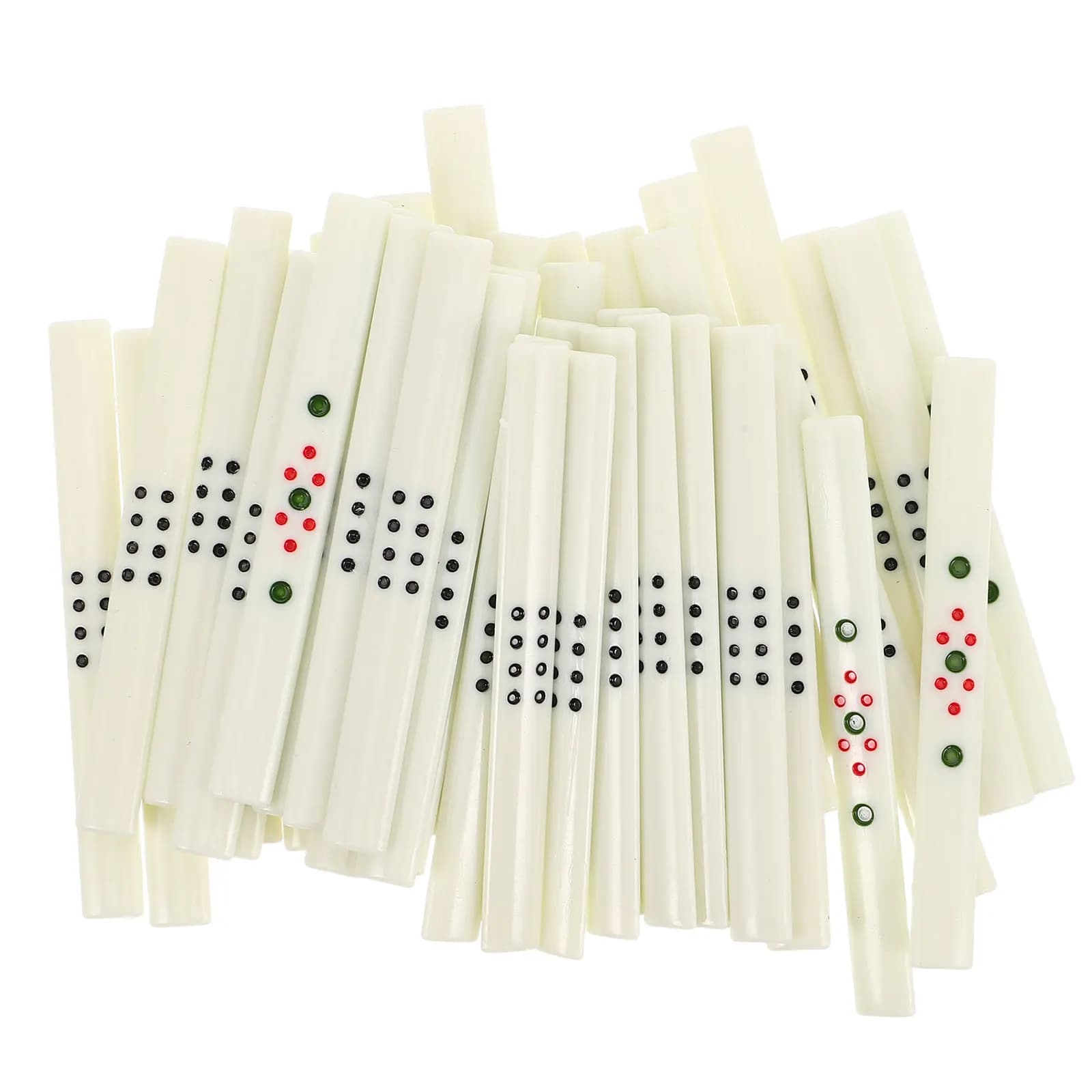 4 Accessori per Tavolo da Mahjong con Punteggio, Bastoncini Neri Automatici per Gioco di Carte Cinese, Strumenti per Mahjong, Bastoncini per Scommesse