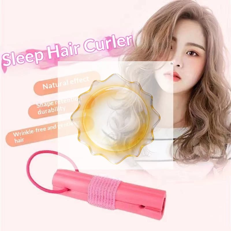 6 Pieces Self-adhesive Bigodini for Hair, Soft Rollers for Flower Shaped Hairs Fai-da-Te, Accessories for Hairstyles and Styling