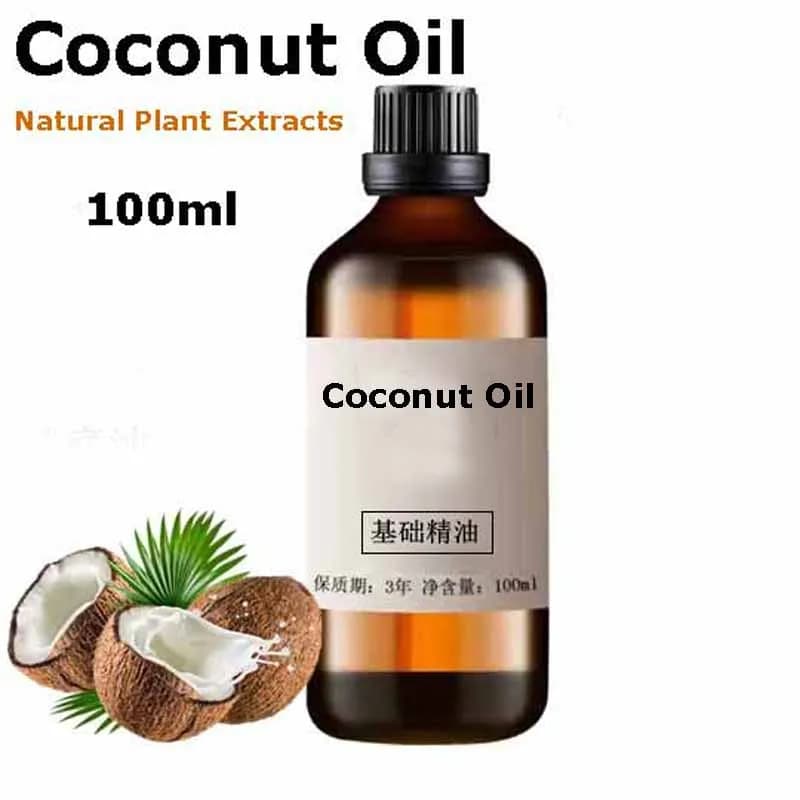 Fractionated Coconut Oil 100ml Moisturizing Easy To Absorb full Massage Base Oil Soap Making Oil