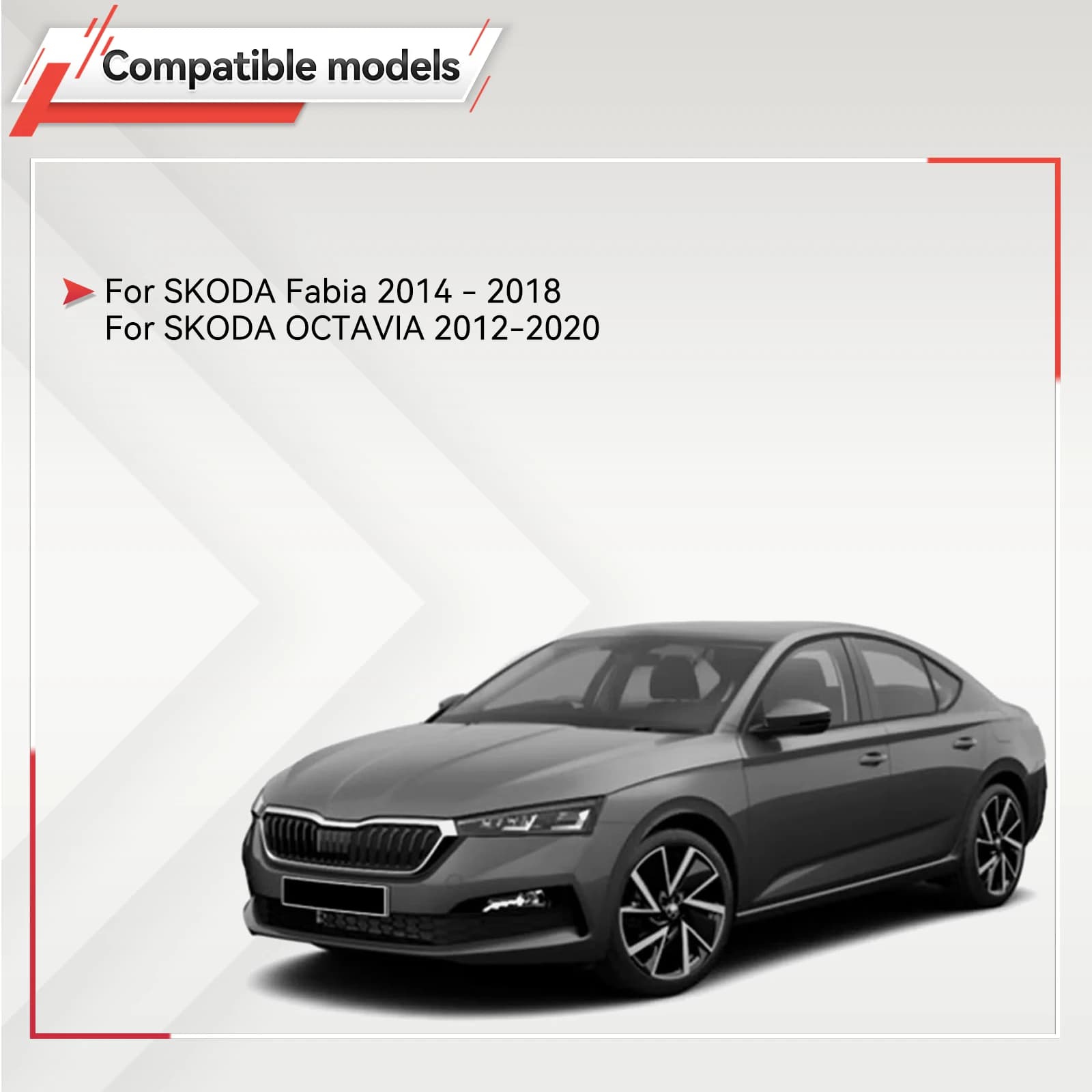Pannello pulsanti interruttore alzacristallo elettrico principale per Skoda Octavia III Combi 2012-2020 5E0959857 Accessori pulsante in vetro di controllo