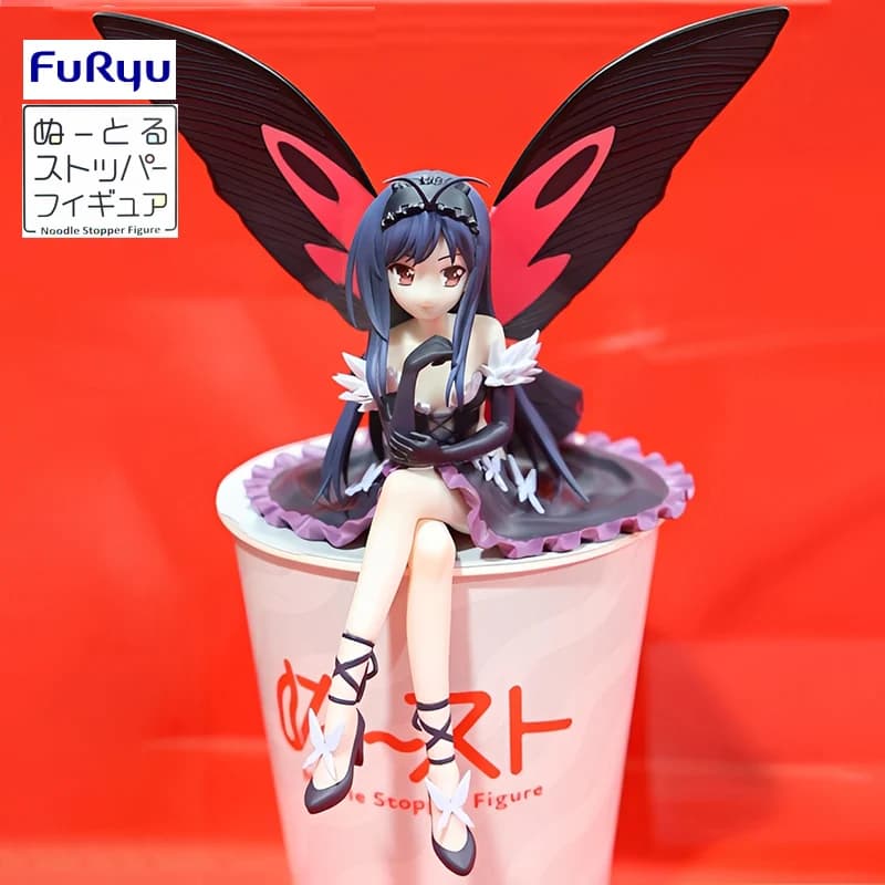 FuRyu Noodle Stopper Accel World Kuroyuki Hime PVC 16CM Action Figure Anime da Collezione