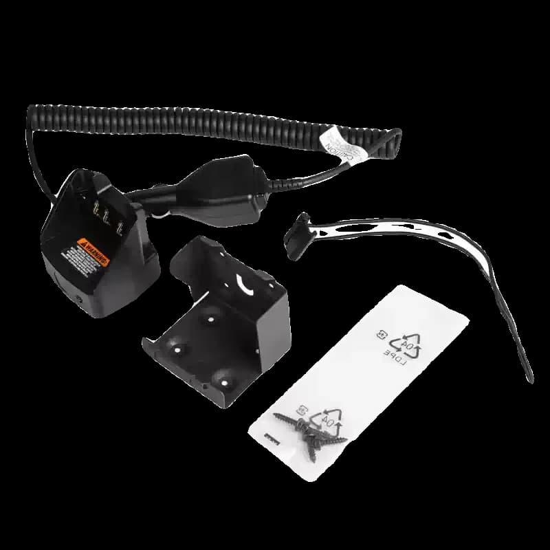 Caricabatterie da Auto Compatibile con Motorola Walkie-Talkie XIRP8668I 8608 328D P8268 R7, Set Caricabatterie da Viaggio A64I RLN6433A