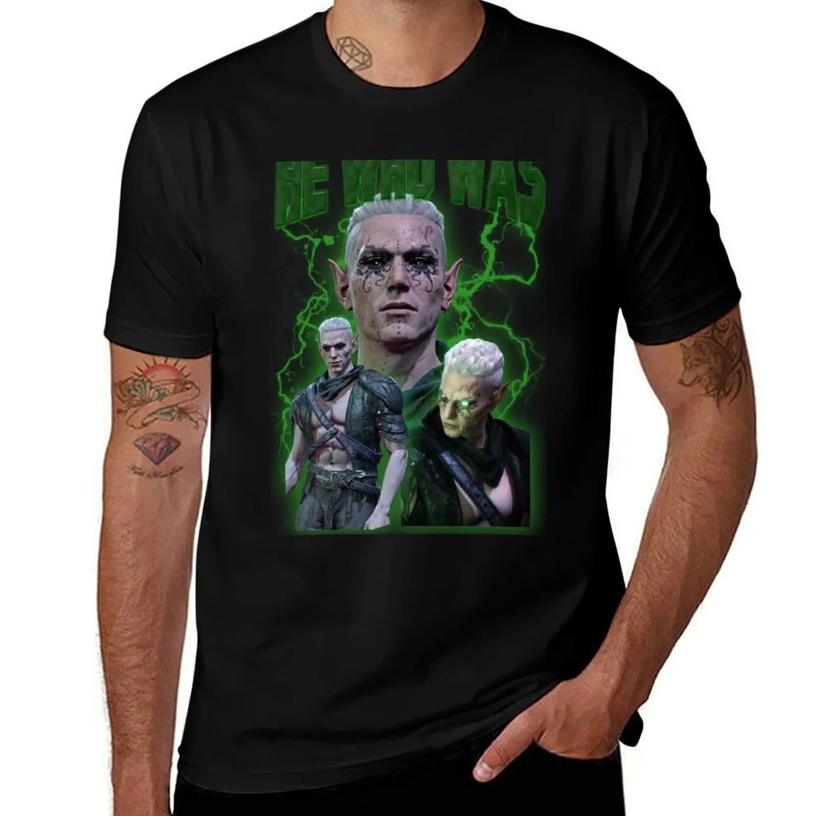 Bootleg Series - He Who Was T-Shirt Casual Simple Design Short Sleeve Shirt T-Shirt