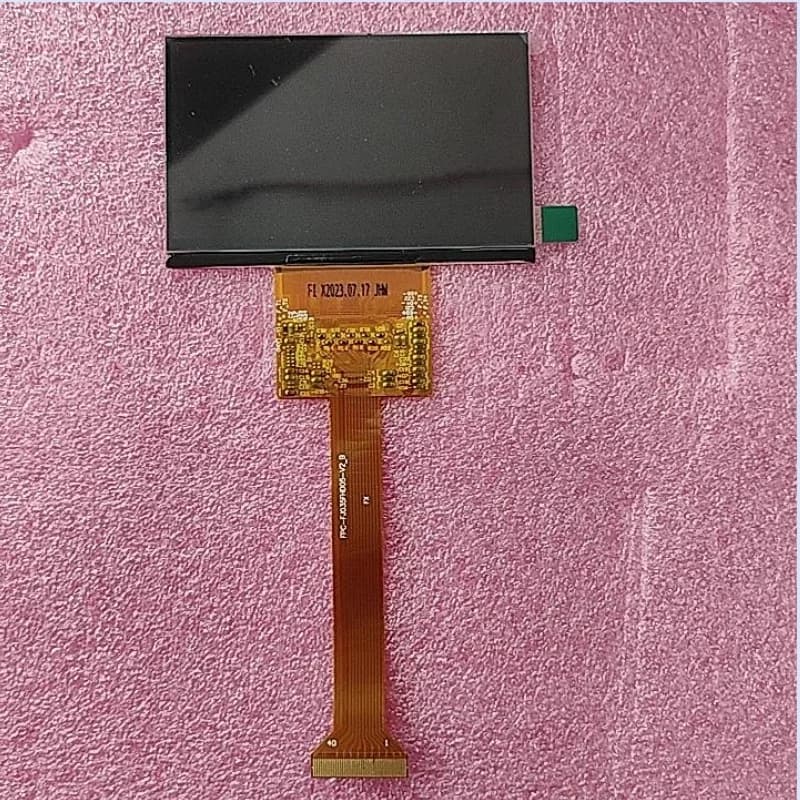 Schermo LCD per proiettore HY320 FJ035FH005 V2_B Schermo sostitutivo per riparazione proiezione HD 84X48mm Lente in vetro per isolamento termico