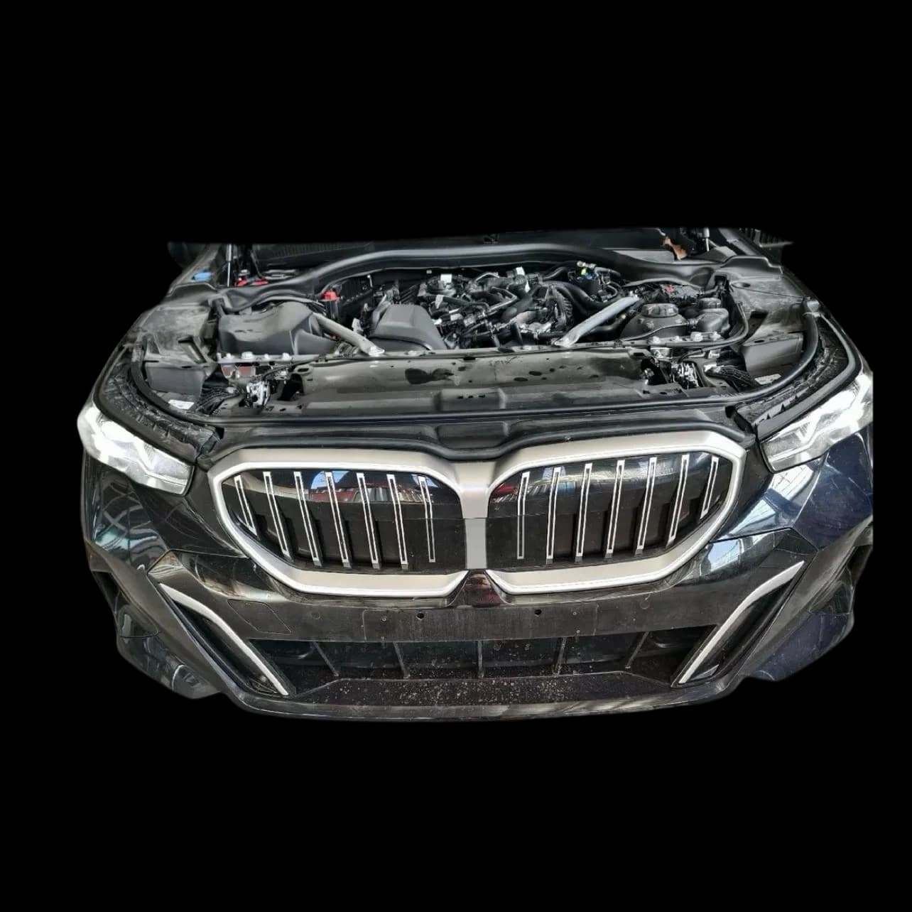 Cars Kit Auto Parts with Black Headlights and Front bumpers for BMW 5 530 540 G60 G68