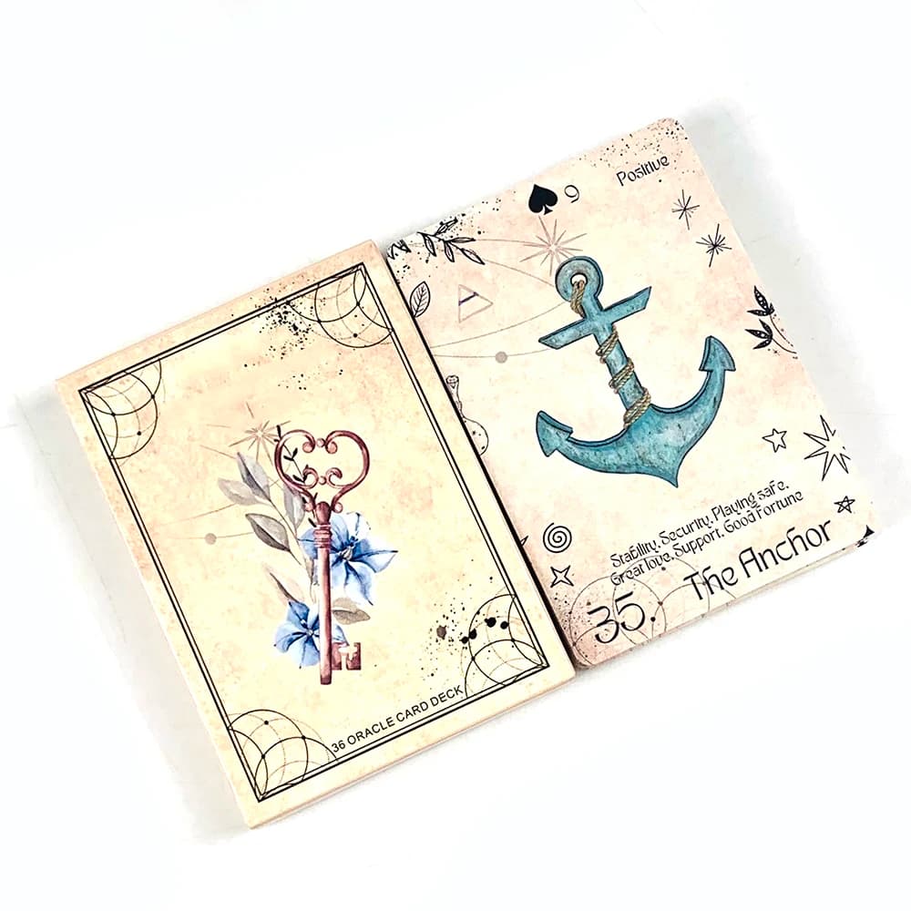 Carte Oracolo Più Vendute, Gioco da Tavolo in Versione Inglese, Mazzo di 36 Carte Splendidamente Illustrate, Gioco di Divinazione del Destino per Famiglie