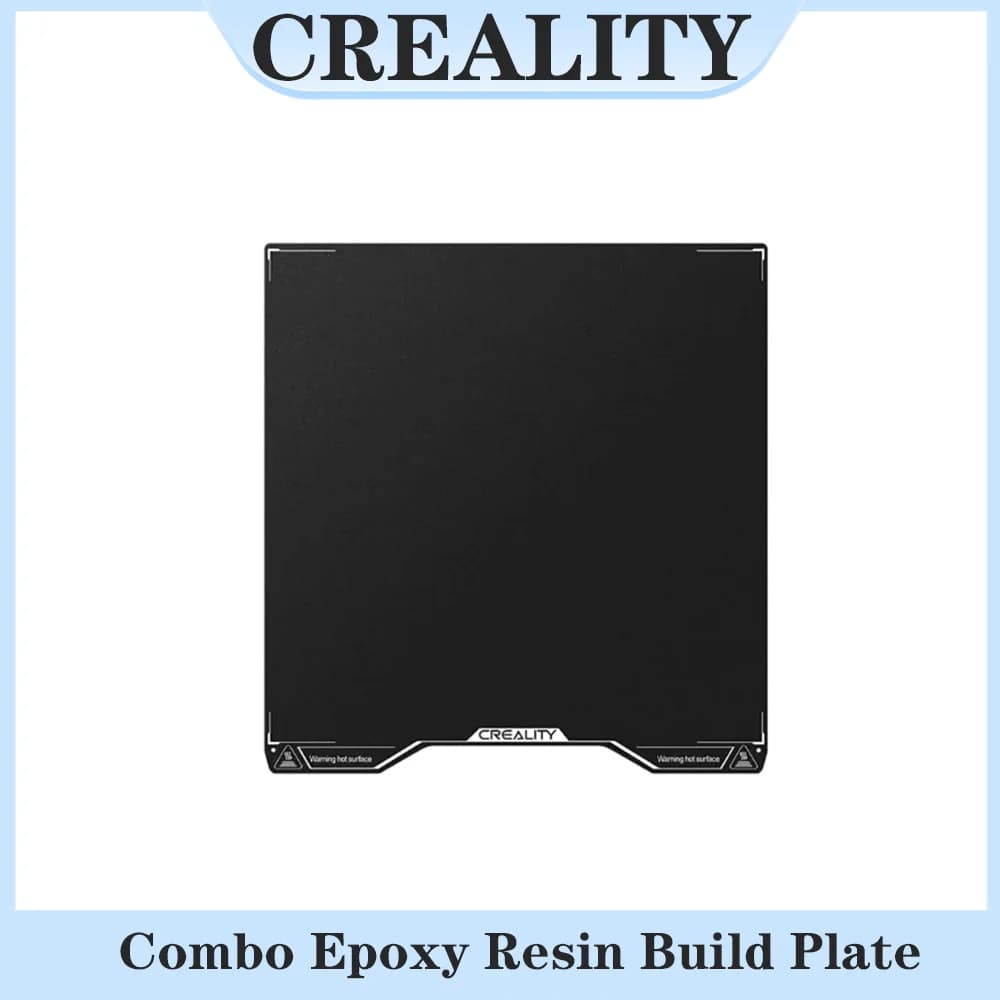 Accessori per Stampanti 3D Creality: Piattaforma di Stampa in Resina Epossidica Hi Combo 280x265mm Senza Piastra Magnetica in Acciaio Flessibile ad Alta Resistenza