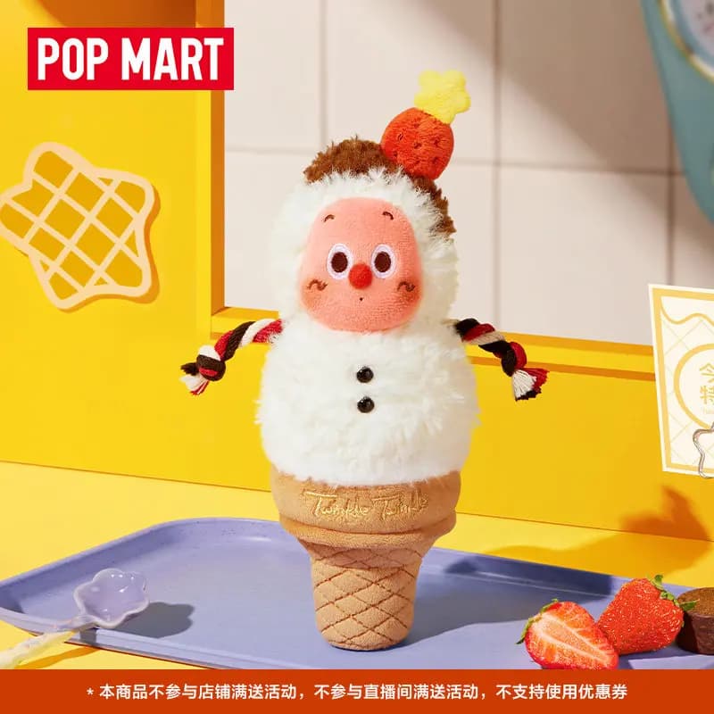 Ufficiale Autentico Pop Mart Double Scoop Gelato Star Man Welcome To Moon Surface Blind Box Ciondolo Peluche Ornamenti per Borsa