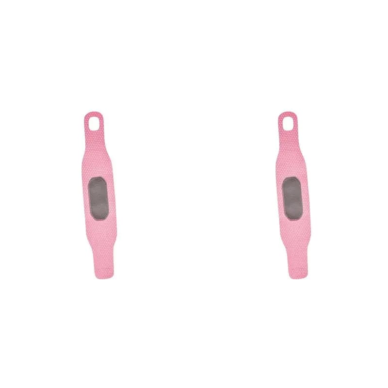 AB33-2X Supporto per polso ultra sottile per sindrome del tunnel carpale, fascia da polso traspirante, fasce da polso regolabili rosa 1 pezzo
