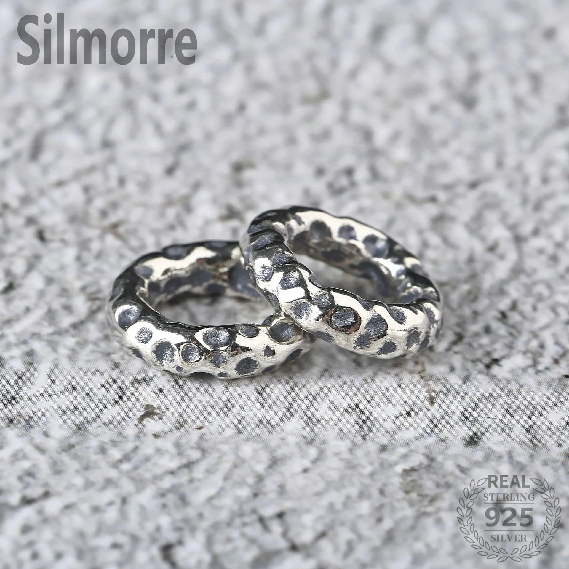 1 pezzo di perline distanziatrici a cerchio robusto in argento sterling 925 per collane fai da te che realizzano accessori per la ricerca di gioielleria raffinata