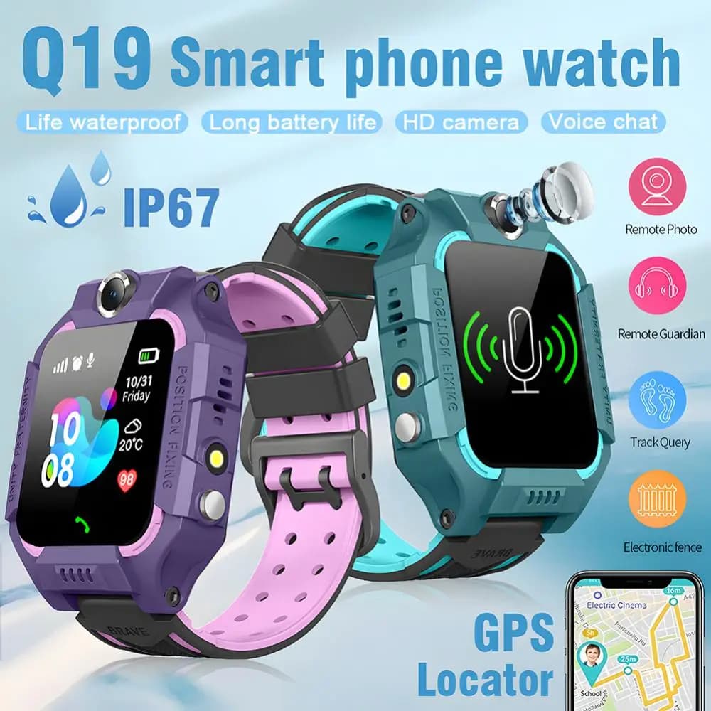 New Kids 2G Smart Watch SOS LBS Tracker posizione per bambini SmartWatch Camera IP67 giocattolo di apprendimento impermeabile comunicazione a 2 vie