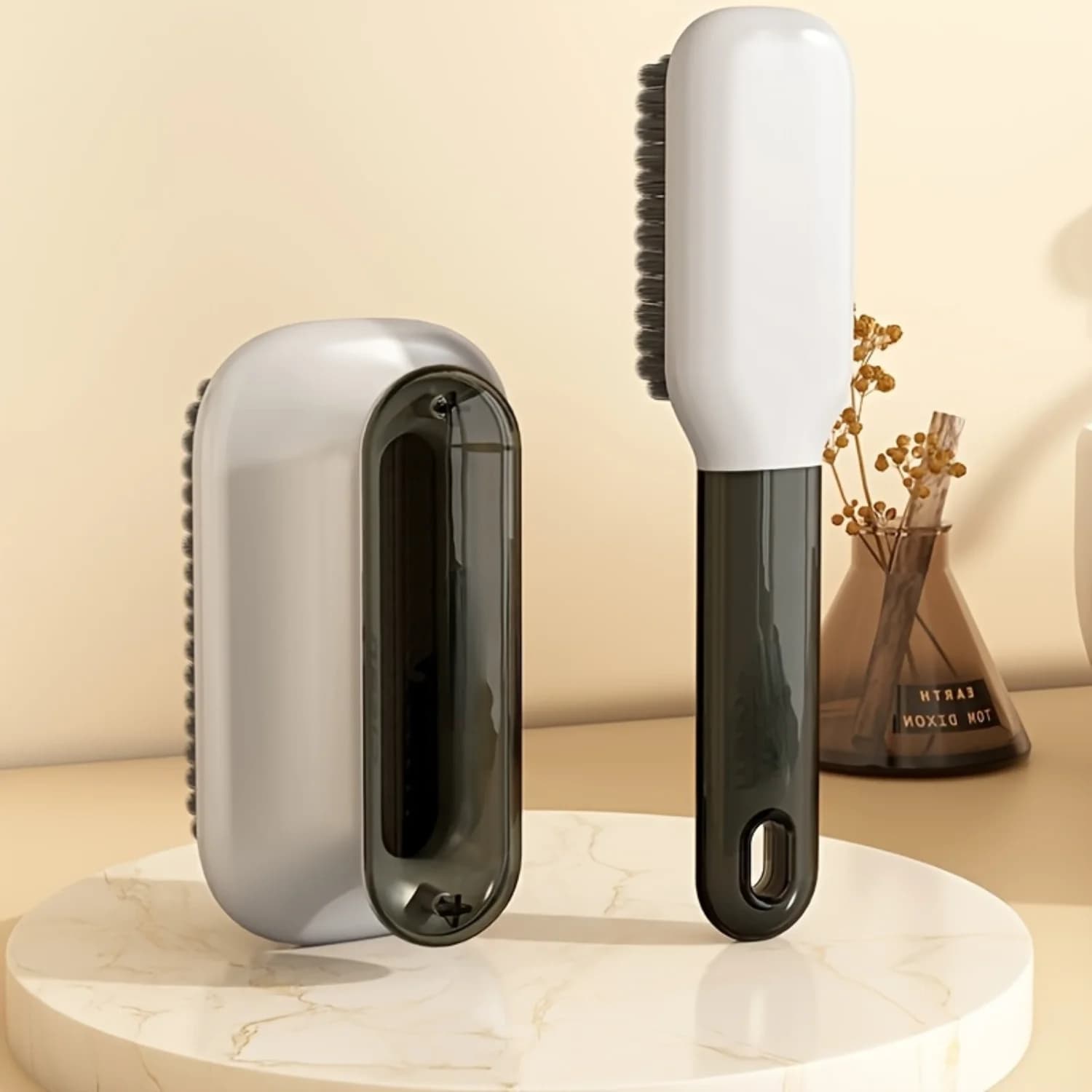Set di spazzole per scarpe e bucato con setole morbide e manico lungo per bagno, WC, vestiti, biancheria da letto e forniture per animali domestici - Electri