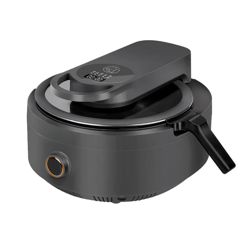 Macchina da cucina 220V Robot Padella elettrica Senza fumo Controllo preciso della temperatura Fornello automatico intelligente
