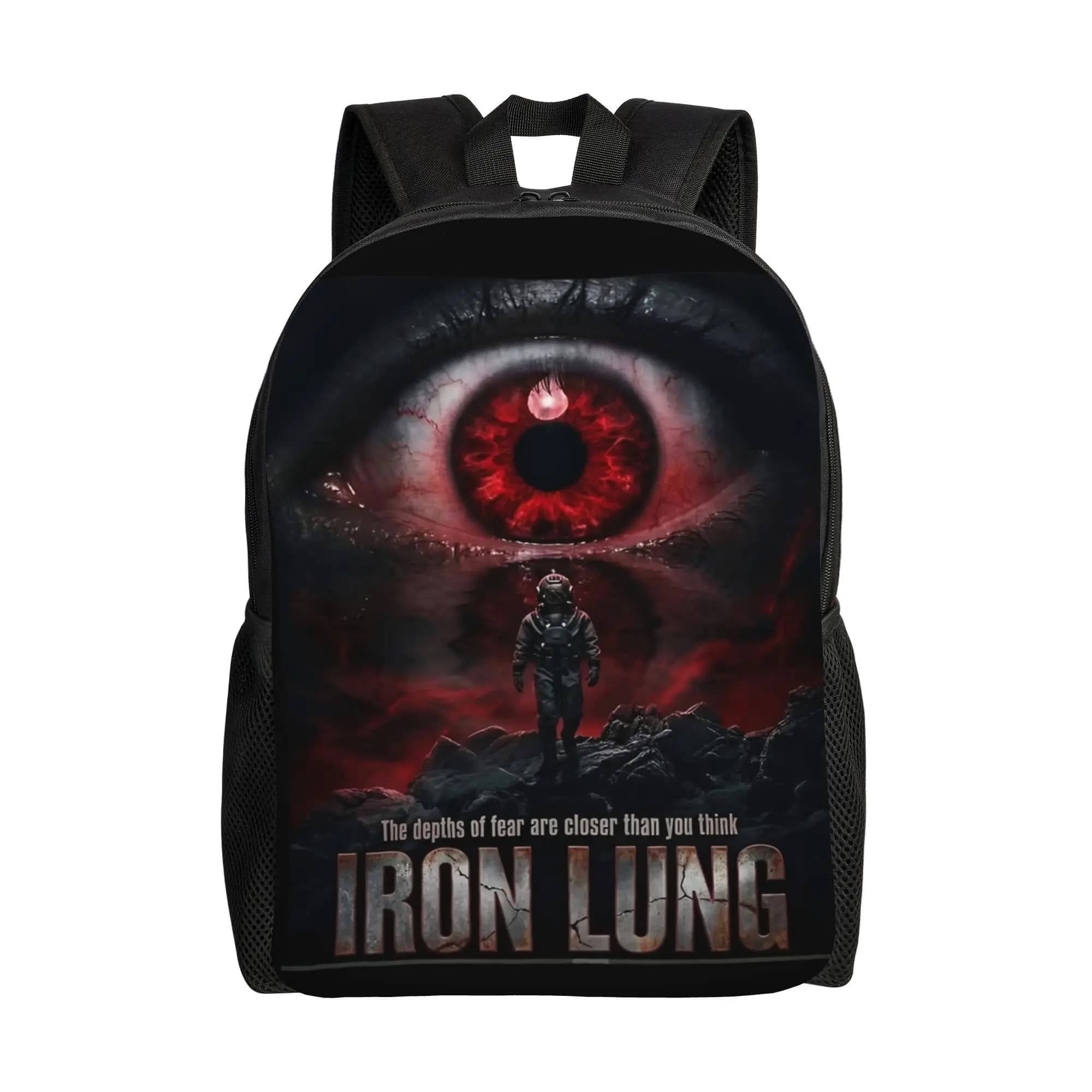 Zaino casual Iron Lung Movie, leggero, per scuola superiore, lavoro, per uomo e donna, borsa a tracolla per computer portatile