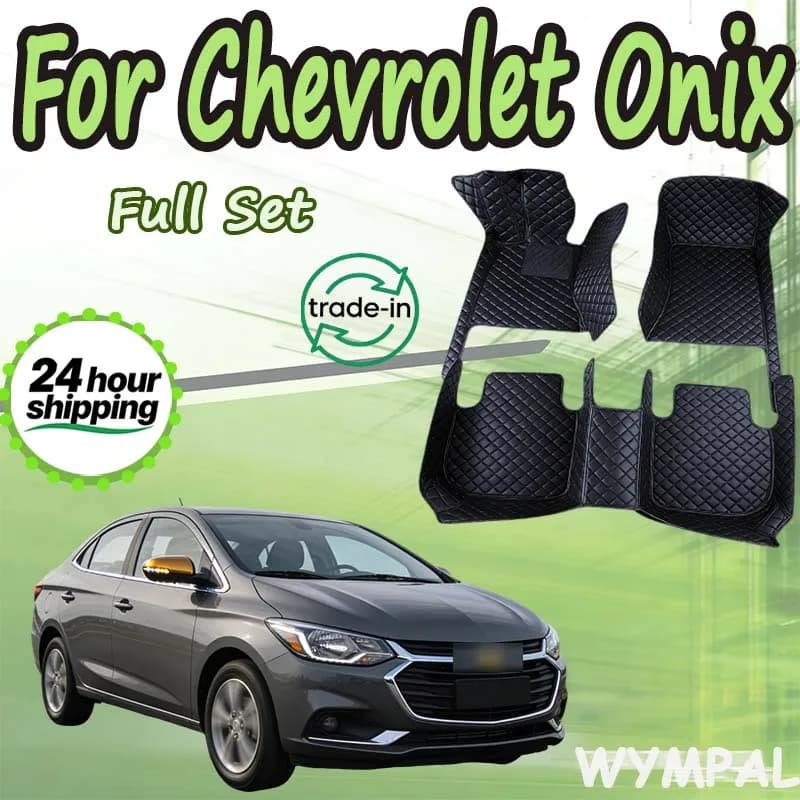Car mats for Chevrolet Onix 2016 2017 2018 2019 2020 2021 2022 Accessories AUTO
