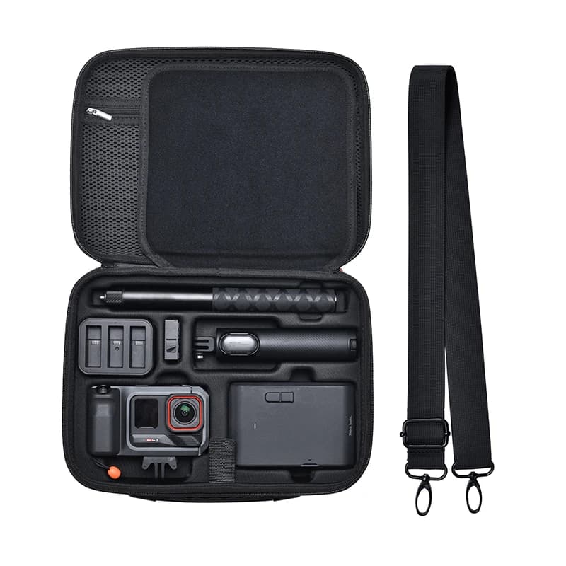 Carrying Case Shoulder Bag For Insta360 ACE Pro 2 Flash Print Bundle Camera Accessory Storage Bag PU Portable Handbag Box