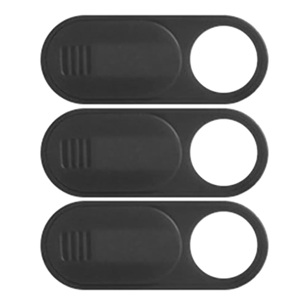 3 pieces of sliding covers for the privacy of the car camera, compatible with Tesla 3, for the protection of the cabin webcam and as a sliding cover for laptop.