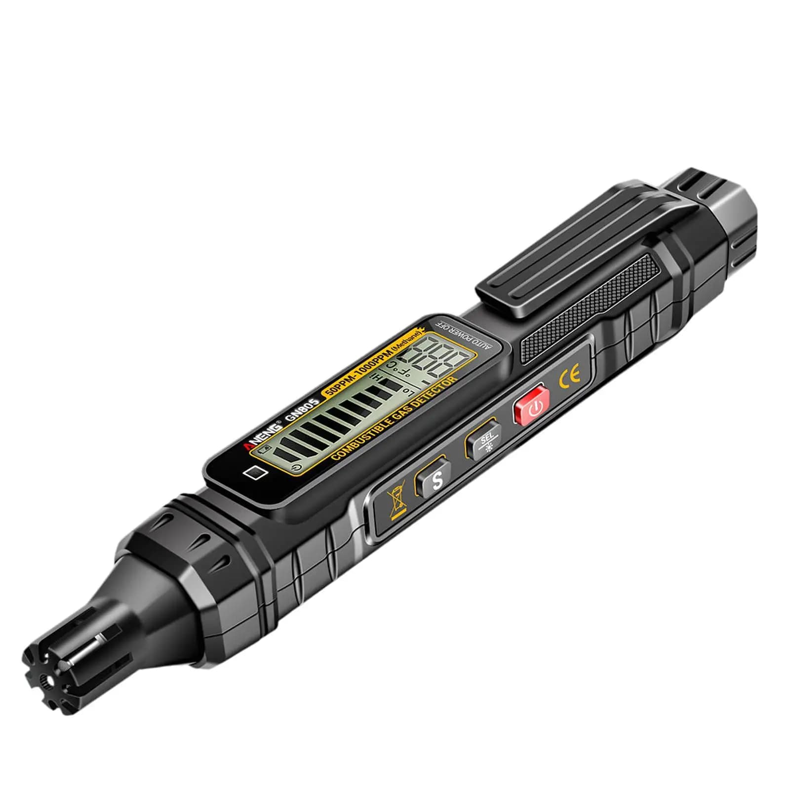 Gas Leak Tester with Audible and Visual Alarm Easy to Use Compact Portable Gas Sniffer Gas Tester Gas Detection Pen for Home RV