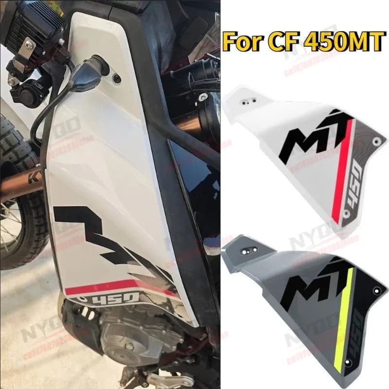 Motorcycle Radiator Left and Right Guard Plates Protective Shell Plastic Parts Cover Suitable for CF 450MT