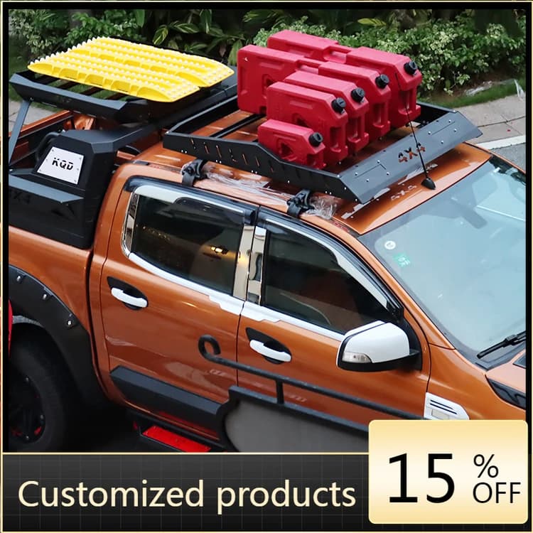 Universal High Quality 4x4 Pickup Trucks Car Accessories Iron Roof Basket/Luggage Rack