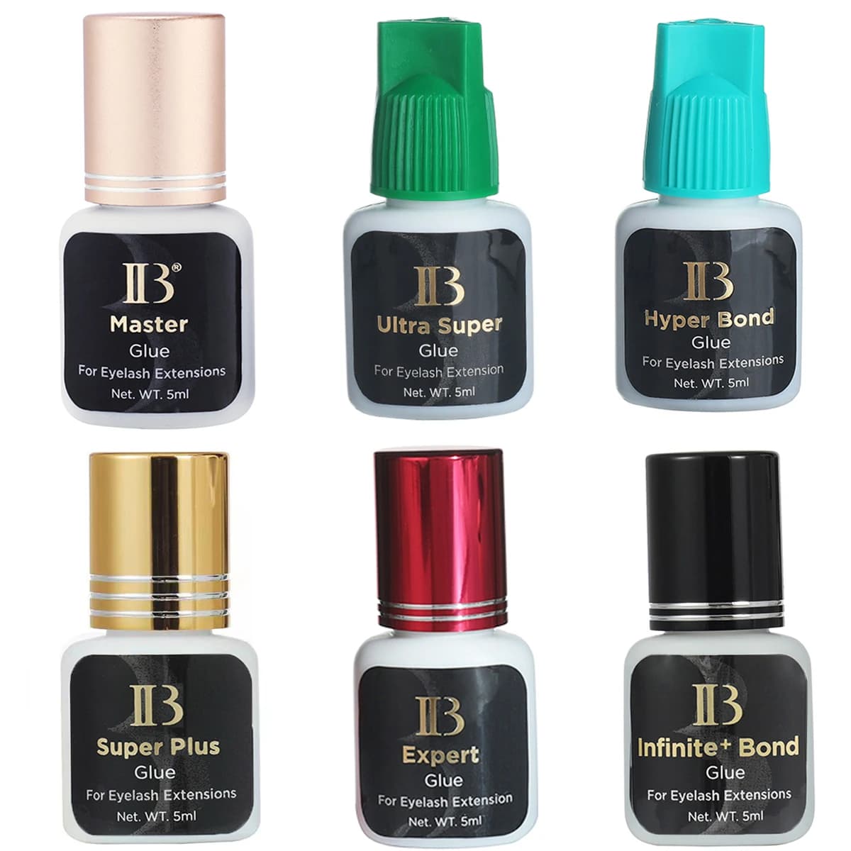 Colla per ciglia IB originale Super Plus Hyper Bond Nuova colla Master I-Beauty Adesivo per extension ciglia Colla coreana ad asciugatura rapida a lunga durata