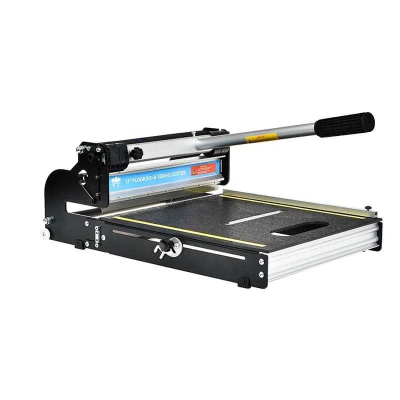 Produttore cinese Taglierina per pavimenti in vinile da 13" Pro per pavimenti in vinile LVP, LVT, SPC, PVC, VCT, WPC e nucleo rigido