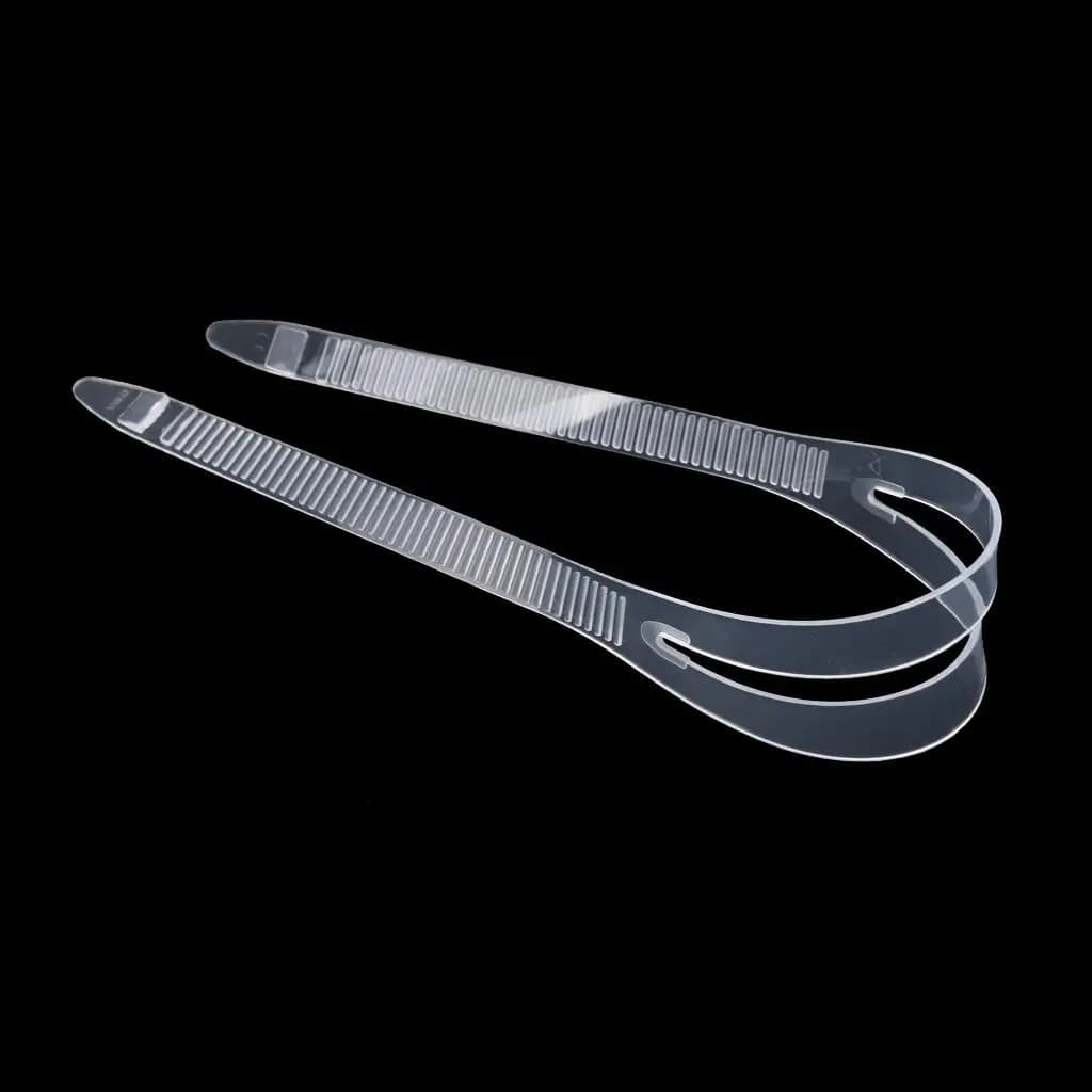 2x swim glasses swim glasses dive glasses, spare accessories for Silicone strap