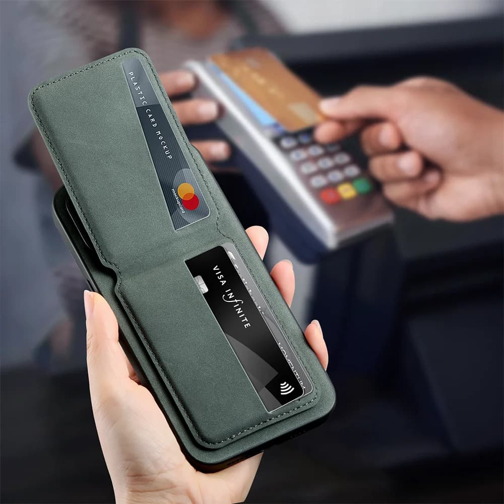 Honor X7B X7C X7D X8C X8C X8B Phone Case Solid Color Leather with Card Slots and Support - Funda
