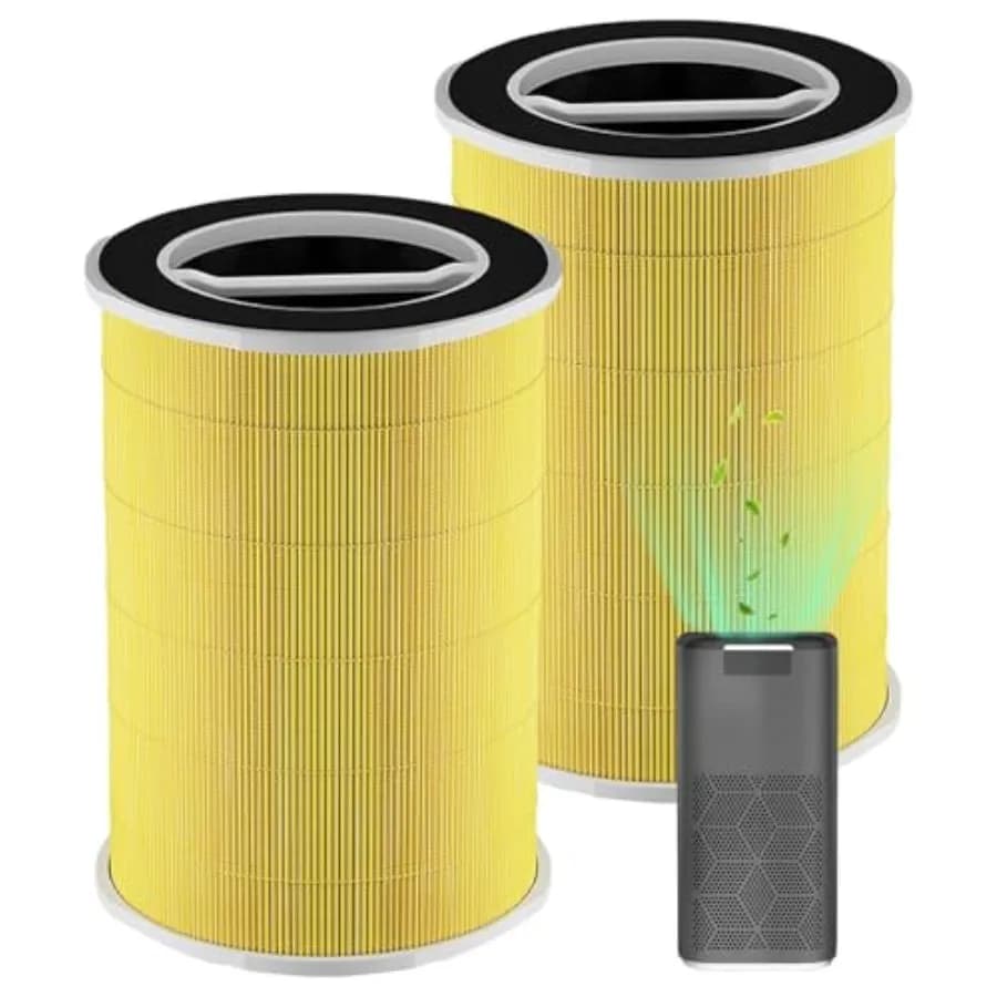 P200S/P200 Pro Filtro di ricambio per la cura degli animali domestici compatibile con WELOV P200S/P200 Pro Purificatore d'aria 3 in 1 H13 Filtro HEPA vero e pre