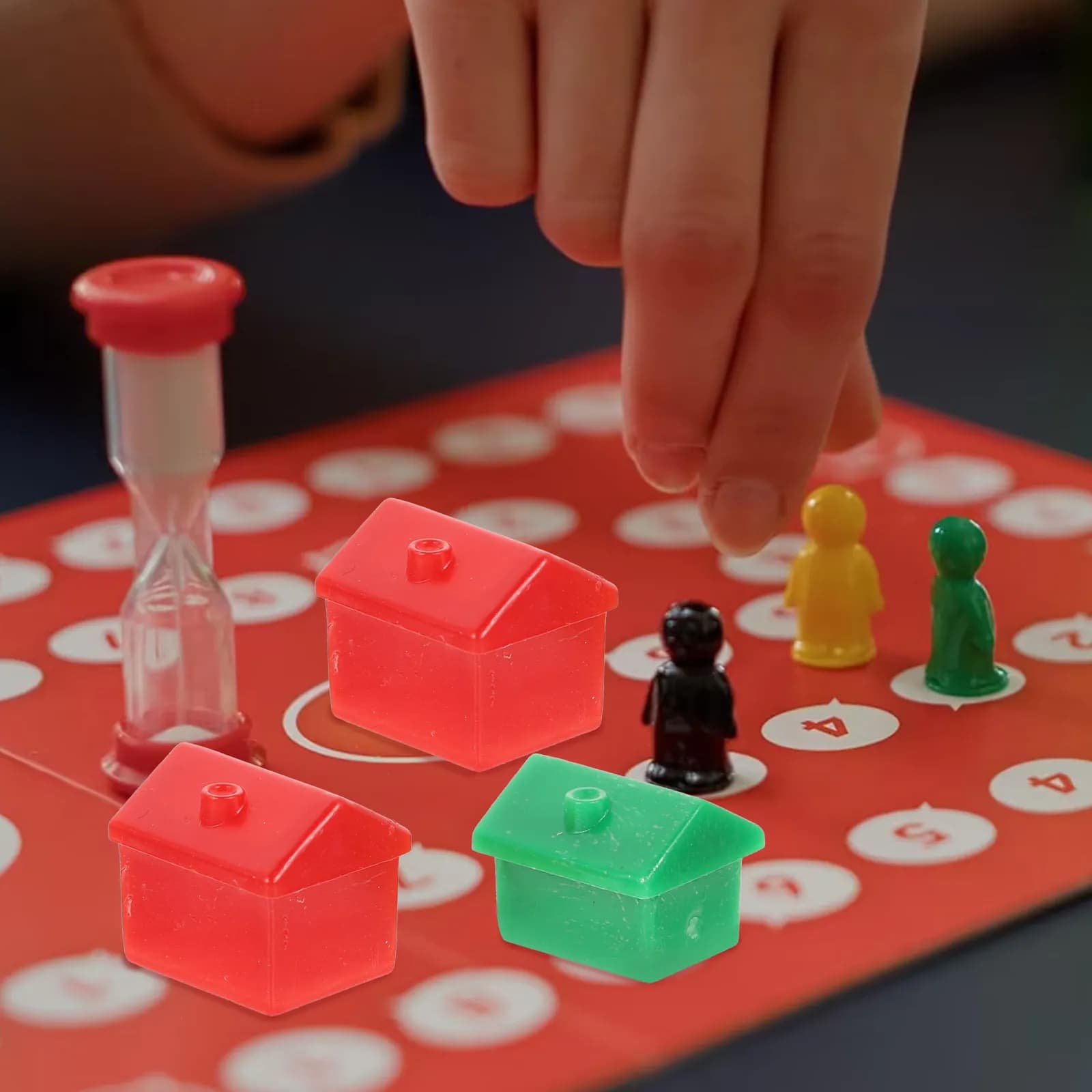 2 Set di Pezzi di Ricambio per Giochi da Tavolo, Hotel del Ricco, Accessori in Plastica per Giochi di Strategia