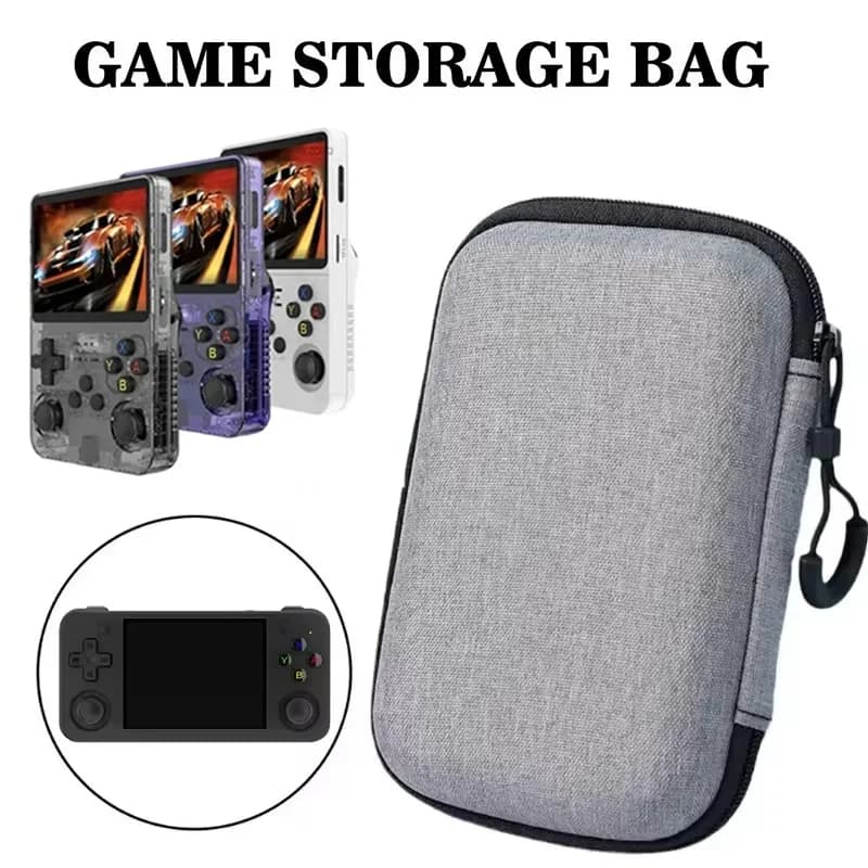 Hard EVA Storage Bag Portable Game Case Travel Shockproof Carrying Case Game Console Protective Case For R36S R35S Accessories