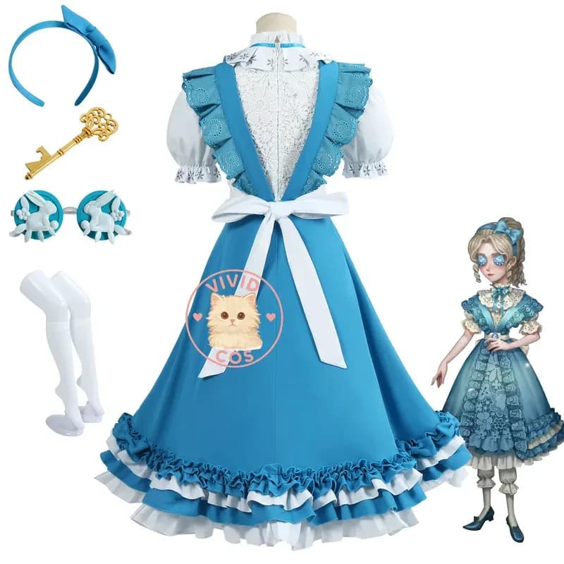 ABC123 Identity v Reporter Deduction Star Alice in Dreams - Full Game Style Anime Outfit Collection Bidimensional 3;f'6,c;7.y;