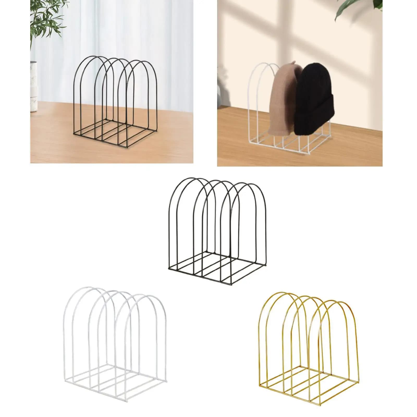 Porta cappelli da tavolo autoportante per cappelli da nuoto per cassettiere domestiche