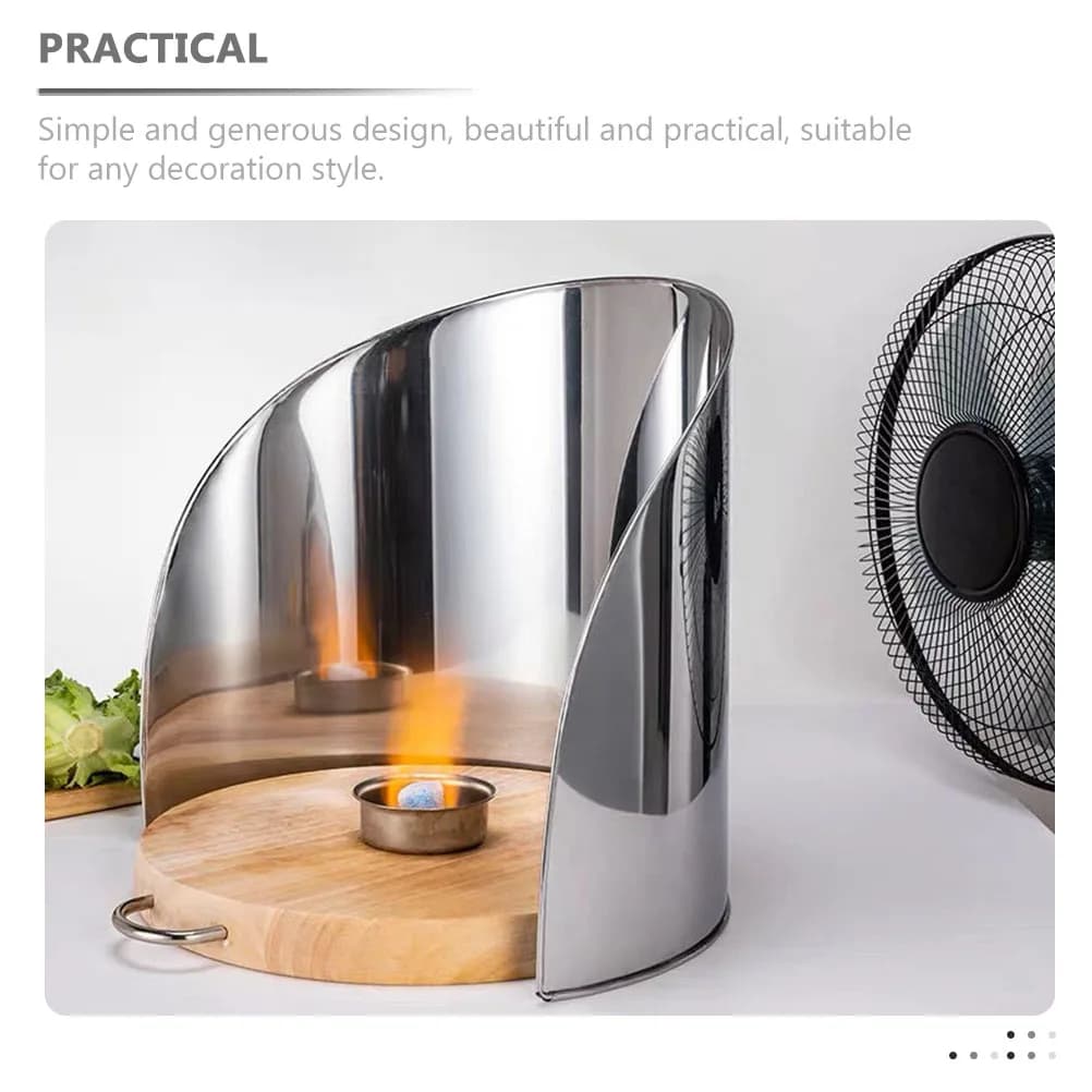 Cutting board Rollable Oil Splatter Guard for kitchen countertop protection