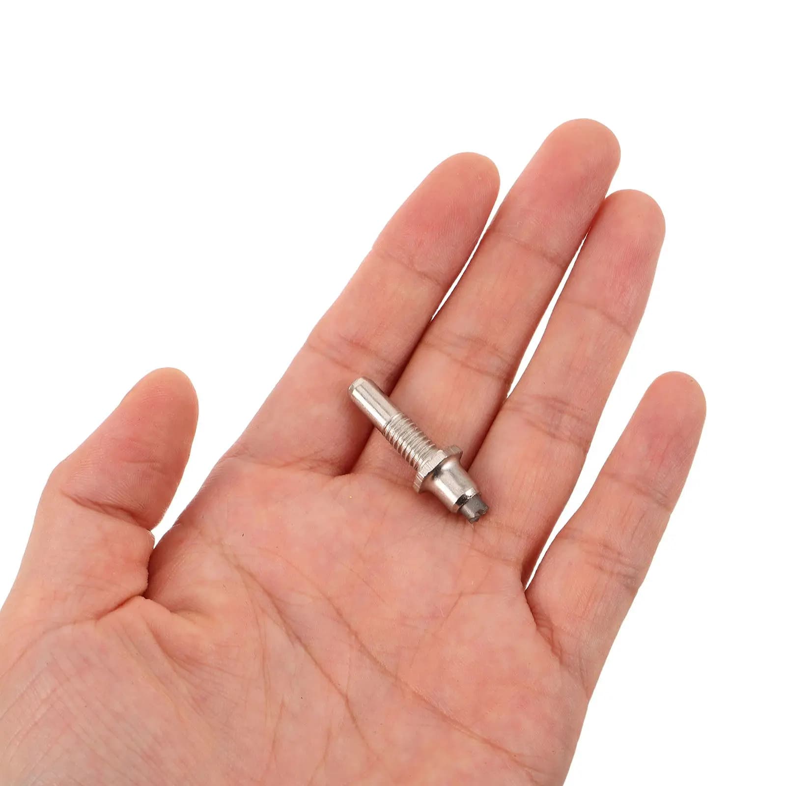 12 Pieces Metal Tips for Tungsten Steel Trekking Sticks Filettate, Spare Parts for a Stable Grip on Ruvide and Scivolose Lands